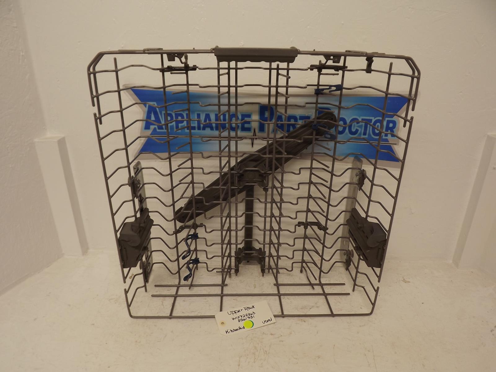 KitcheAid Dishwasher W10728863 8561731 Upper Rack Used KitcheAid Dishwasher W10728863 8561731 Upper Rack Used